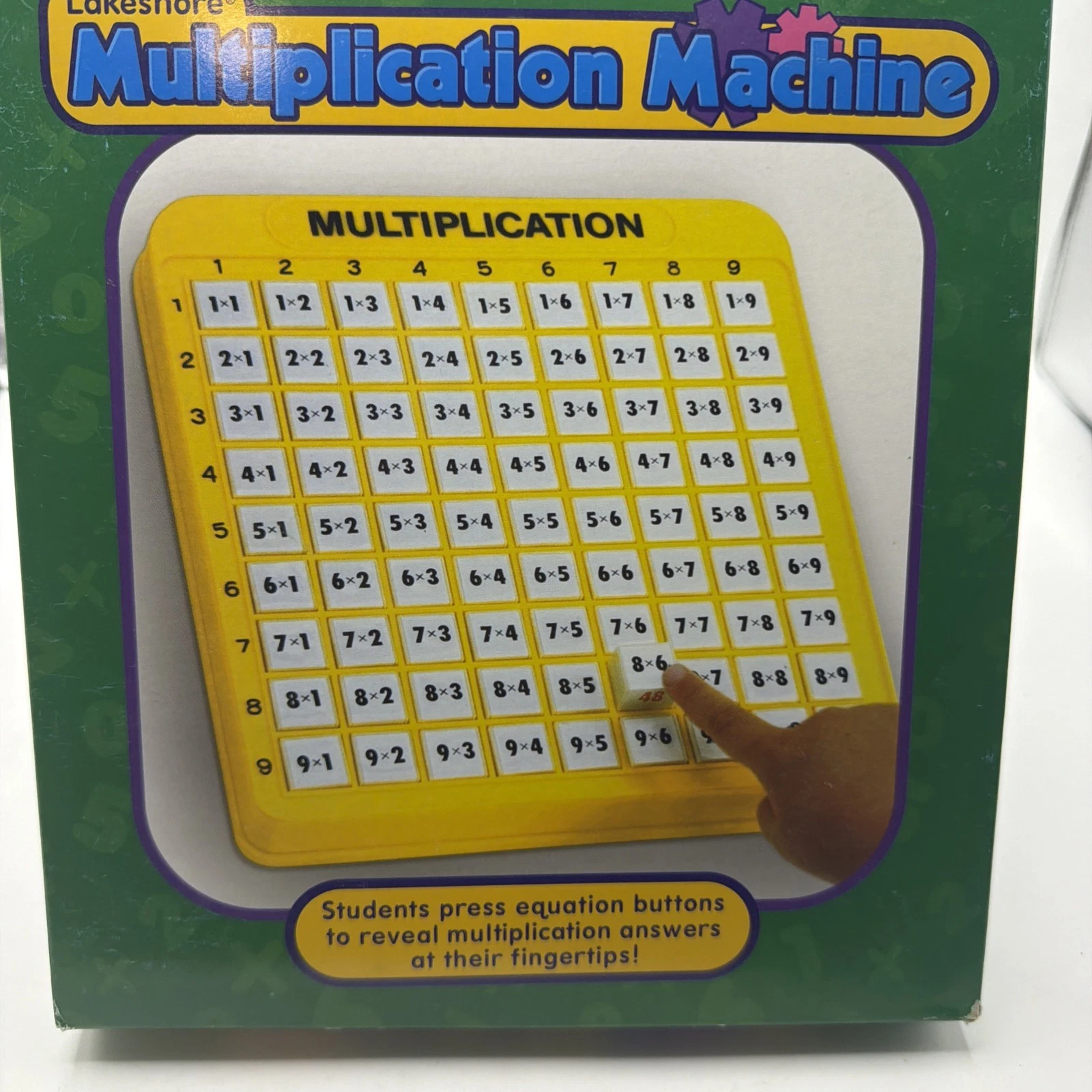 Lakeshore Multiplication Machine LC1168 | Ages 7-11