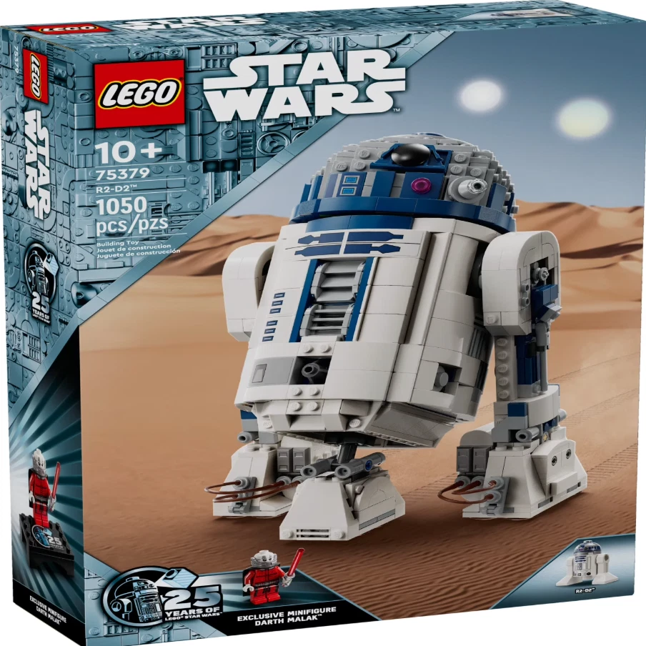 LEGO Star Wars R2-D2 75379 – 1,050-Piece Brick-Built Droid Figure